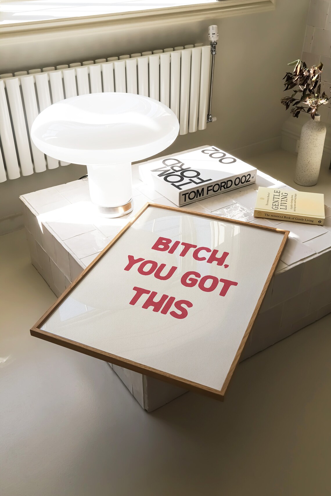 Bitch You Got This Funny Typography Poster - Image 2