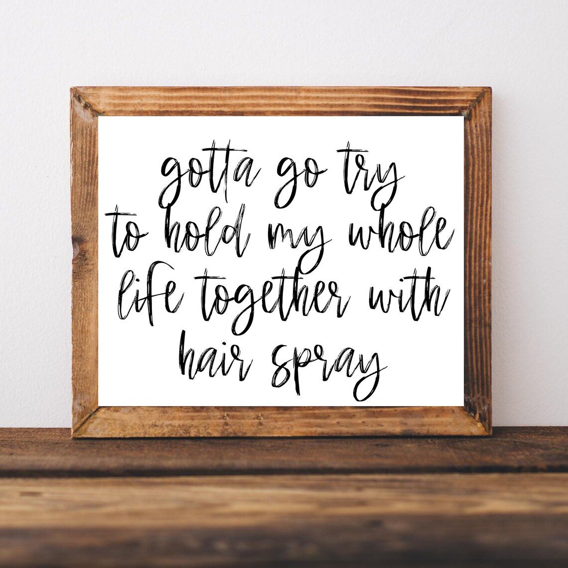 Hair Salon Decor Signs Prints for Stylists