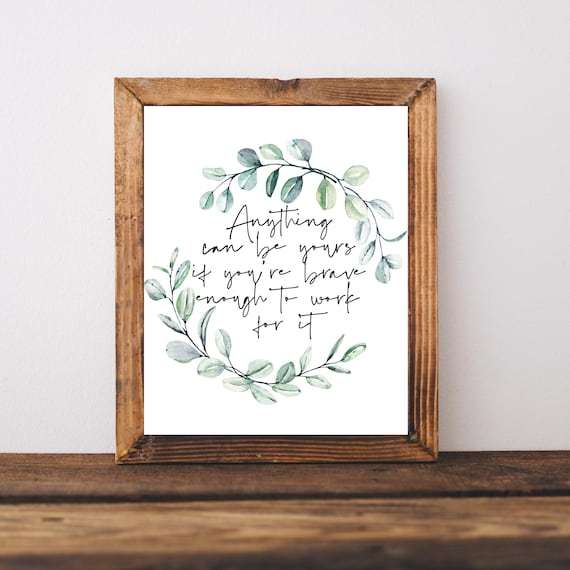 Boss Lady Office Decor Entrepreneur Wall Art Girl Ceo Desk Sign Print