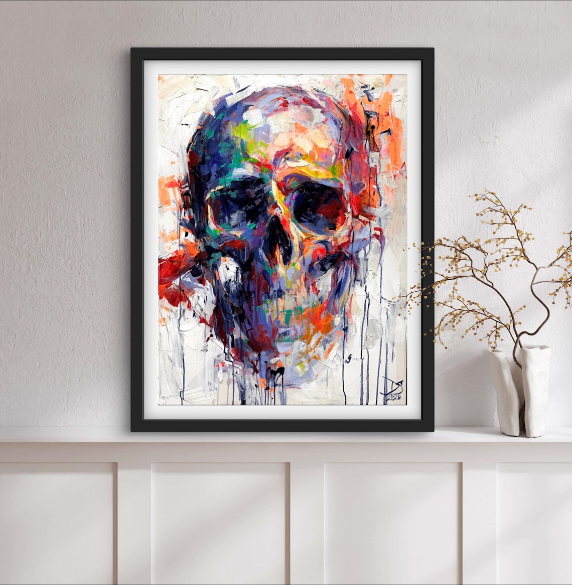 We All Got One Skull Art Print, Human Anatomy - Image 2
