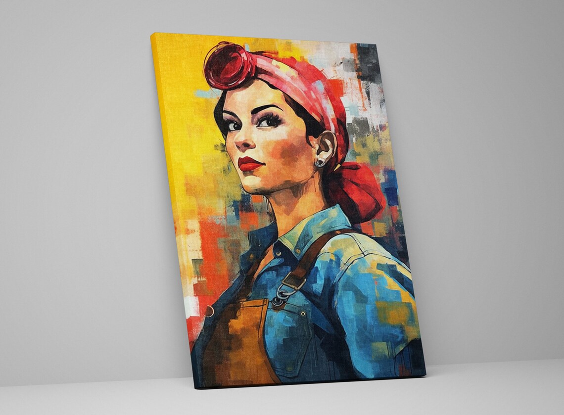 We Can Do It Rosie The Riveter Art Print, Women's Empowerment - Image 5
