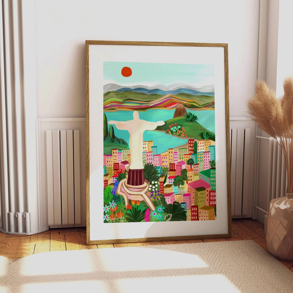 Brazil Christ The Redeemer Wall Art Print - Image 5