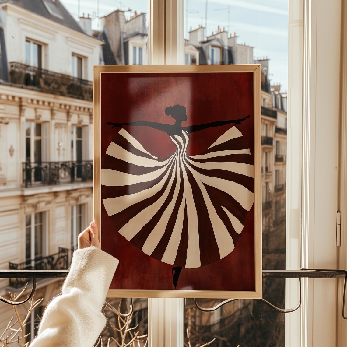 Minimalist Dancer - Contemporary Travel Poster - Image 6