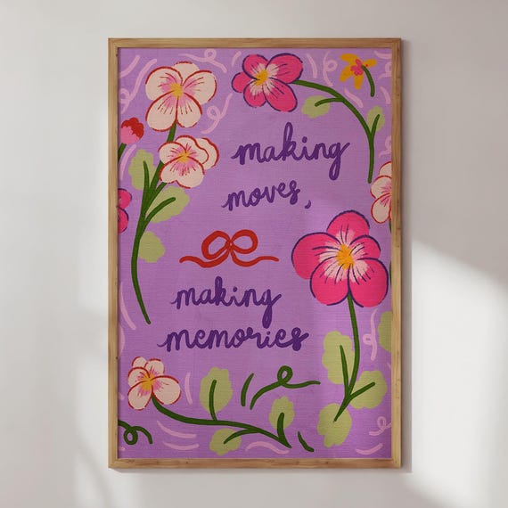 Boss Mom Motivational Quote Art Print, Office Decor