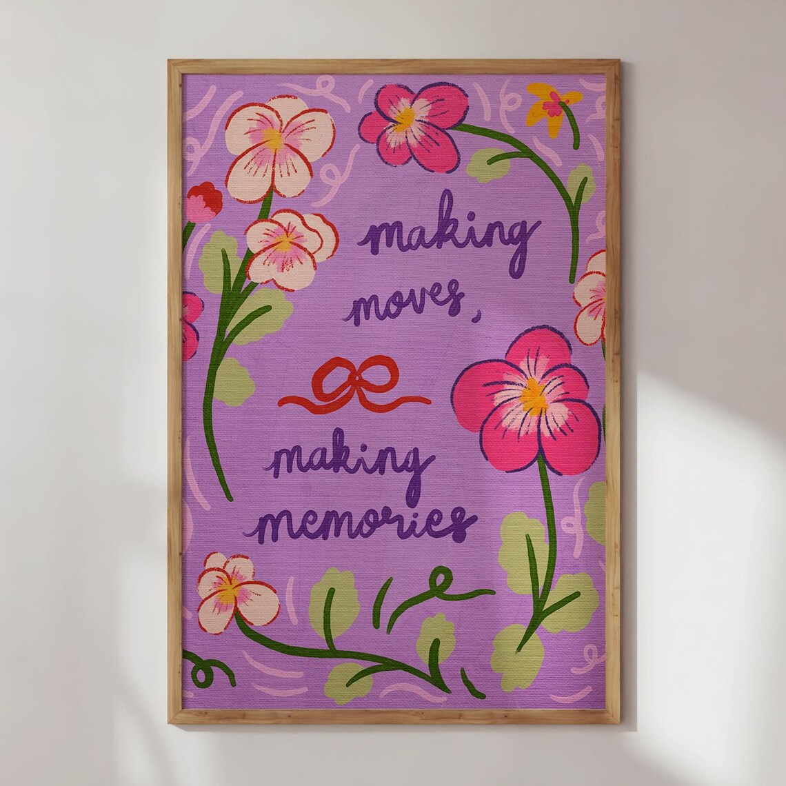 Boss Mom Motivational Quote Art Print, Office Decor