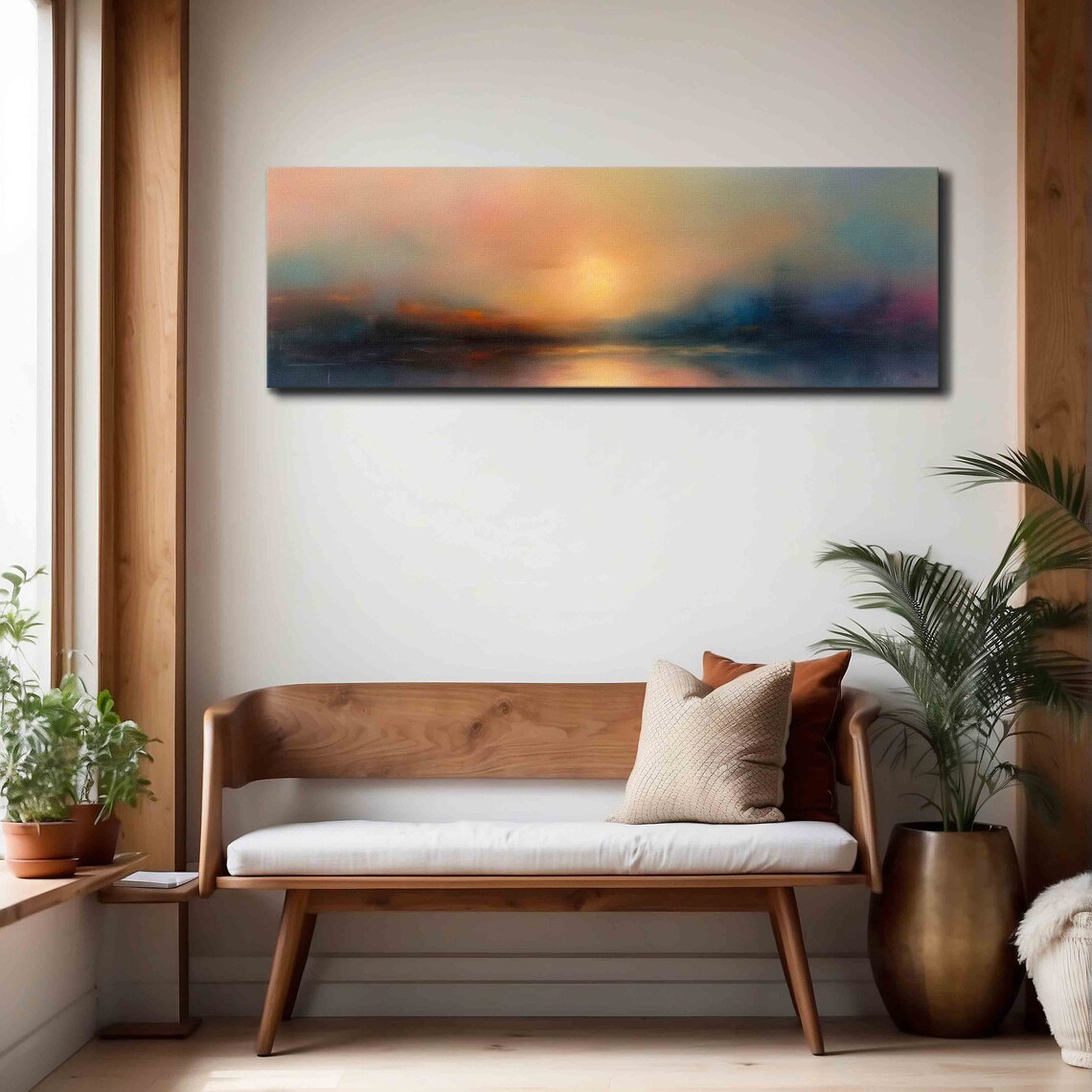 Moody Landscape, Modern Abstract Wall Art Print - Image 4