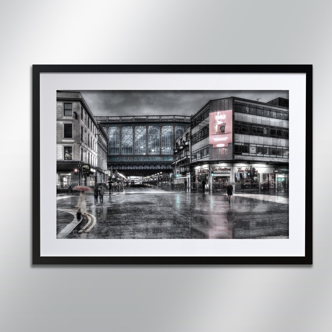 Central Station Glasgow Signed Print Architecture Wall Art Cityscape Photography