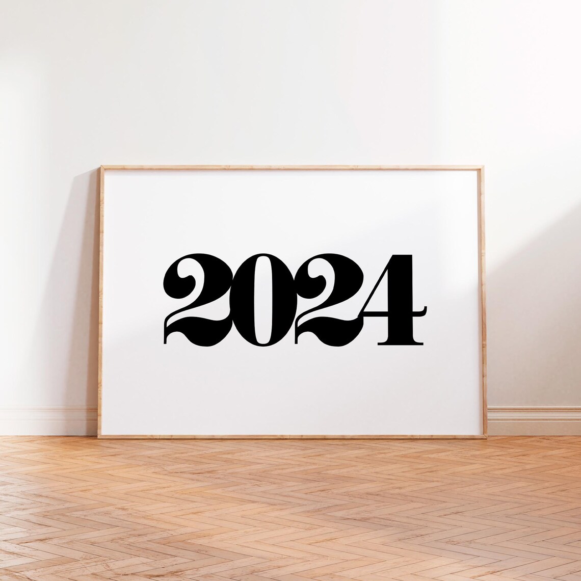 Personalised Year Typography Wall Art Print Bespoke Custom Quote Text Wall Art Unframed A5 A4 A3 Poster Birthday Anniversary Gift - Image 2