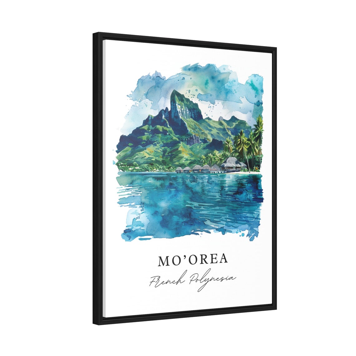 Moorea Housewarming Travel Poster - Image 2