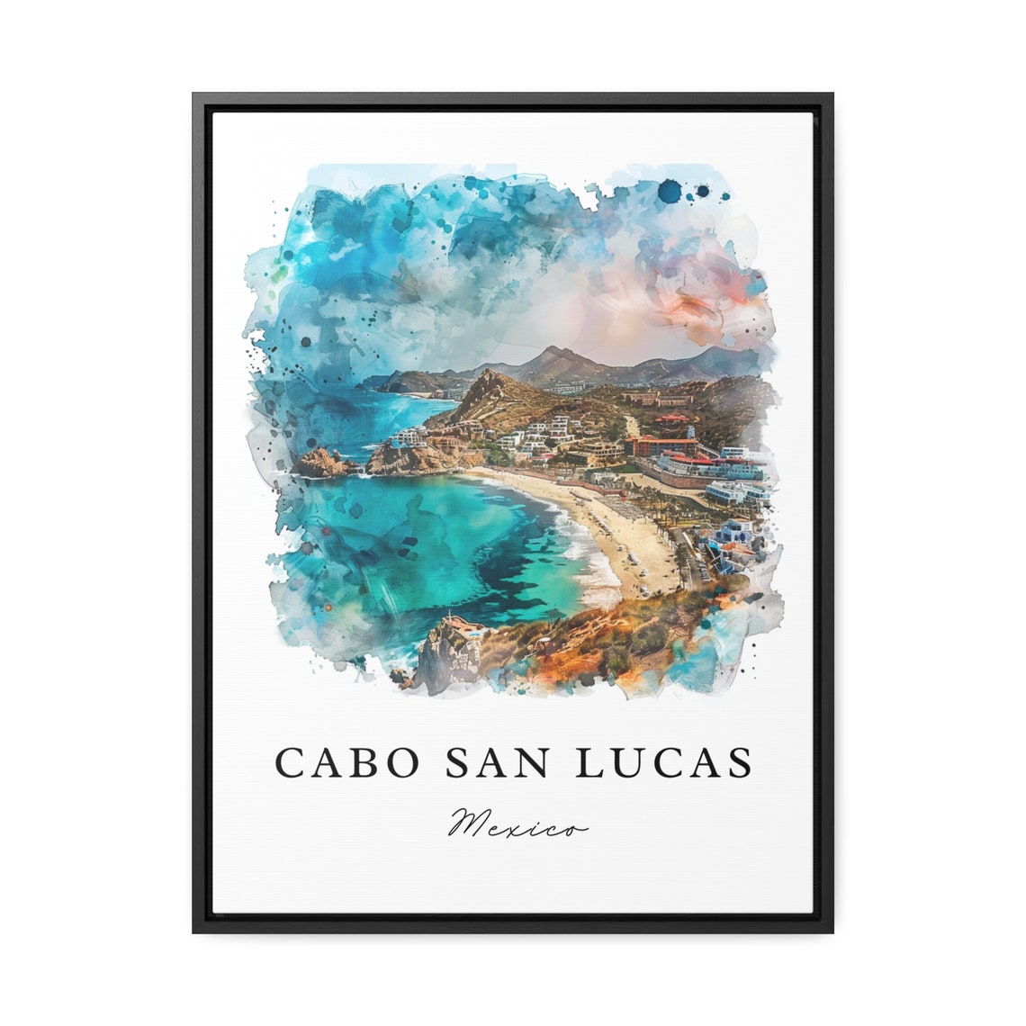 Cabo San Lucas Housewarming Travel Poster - Image 3