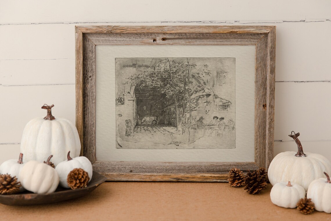 Italy Cityscape Sketch, Vintage Architecture Art Print - Image 3
