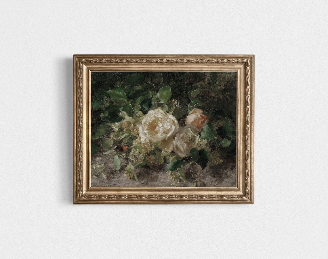 Vintage Floral Still Life Botanical Art Print - Image 4