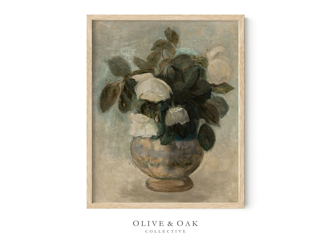Rose Painting, Floral Art Print - Image 4