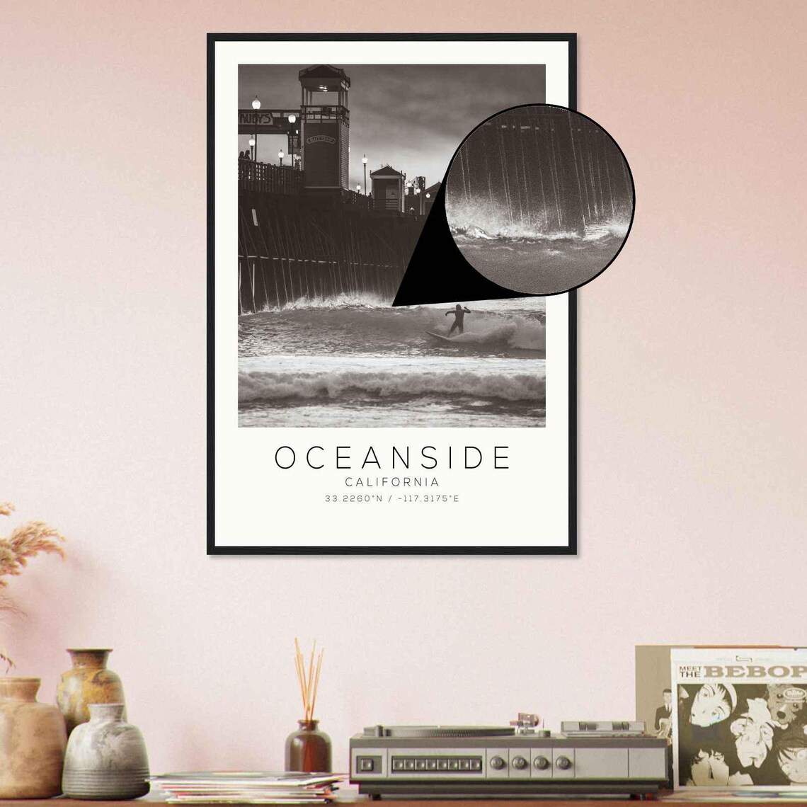 Oceanside California Photo Travel Poster - Image 4