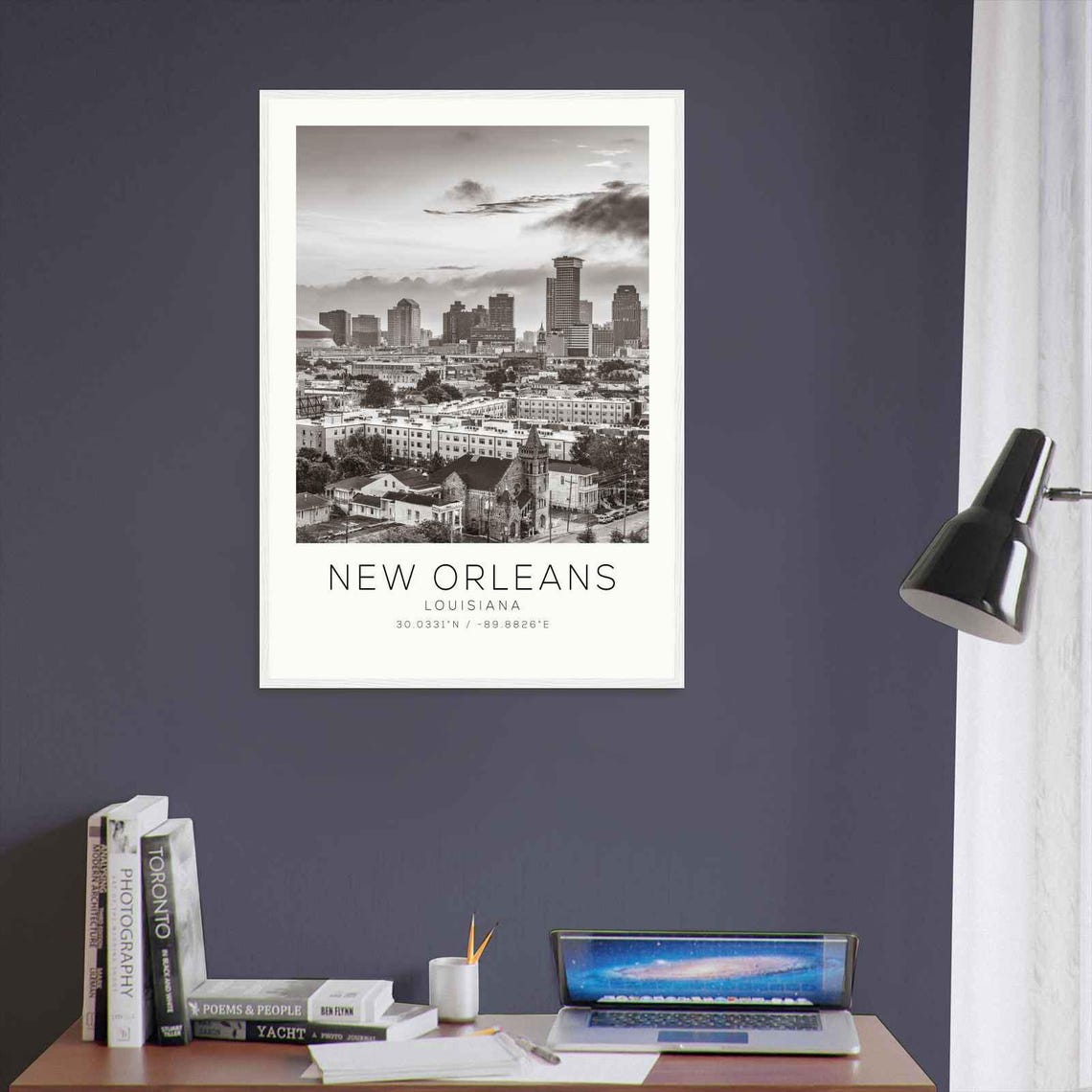 New Orleans Louisiana Photo Travel Poster New Orleans Travel Print Minimalist Travel Print Ds2 - Image 3