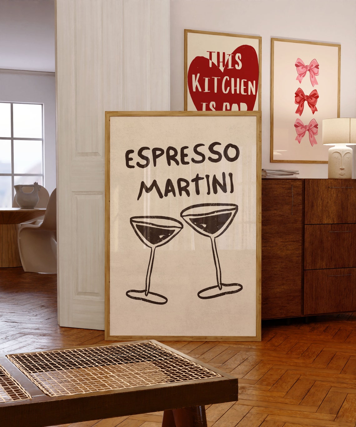 Espresso Martini Poster Trendy Cocktail Wall Art For Bar Cart Decor And Housewarming Gift - Image 3
