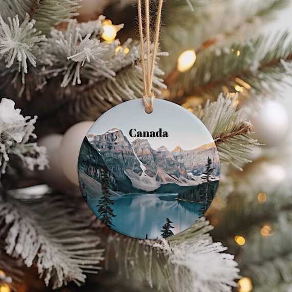 Canada Rocky Mountain Lake Peak Reflection Travel Art Poster