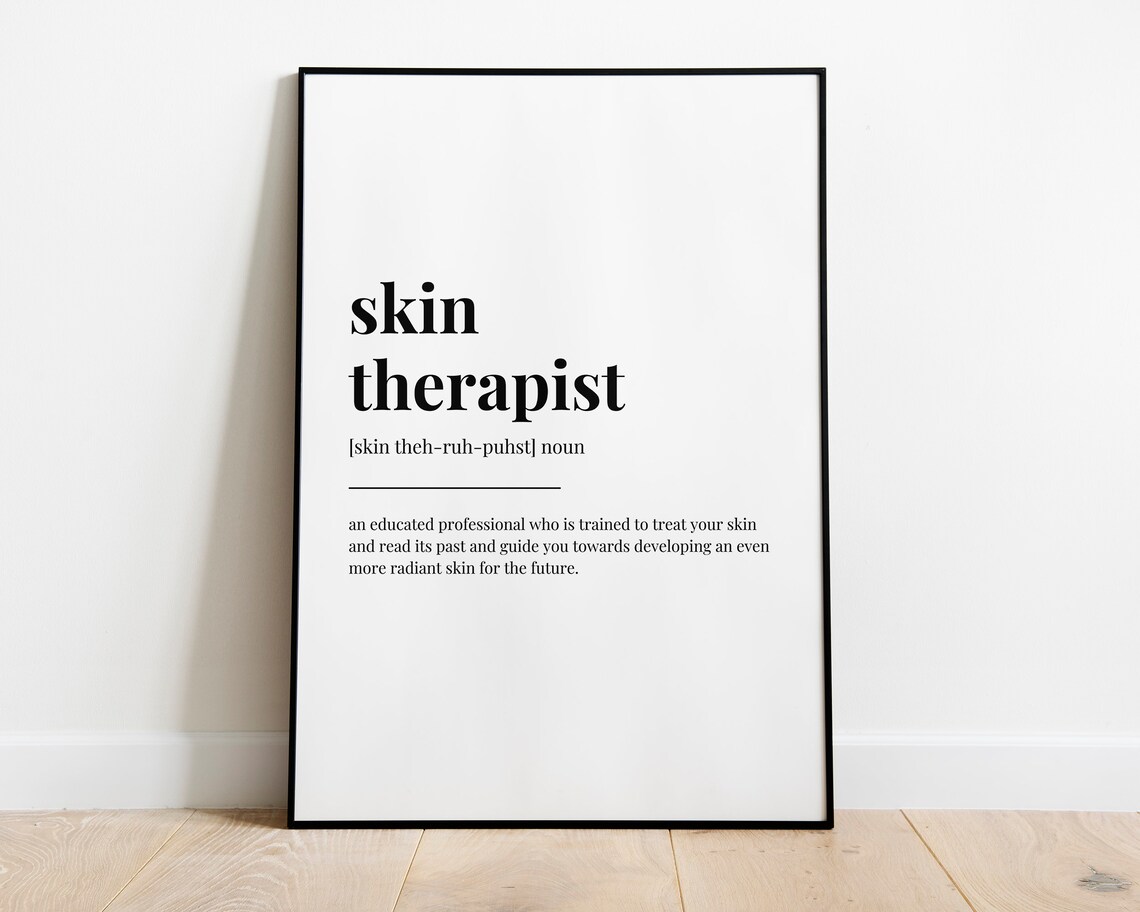 Skin Therapist Meaning, Salon Decor Definition - Image 3