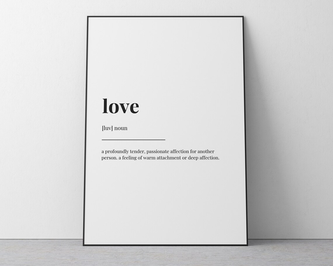 Love Definition Meaning, Valentines Day Gift - Image 2
