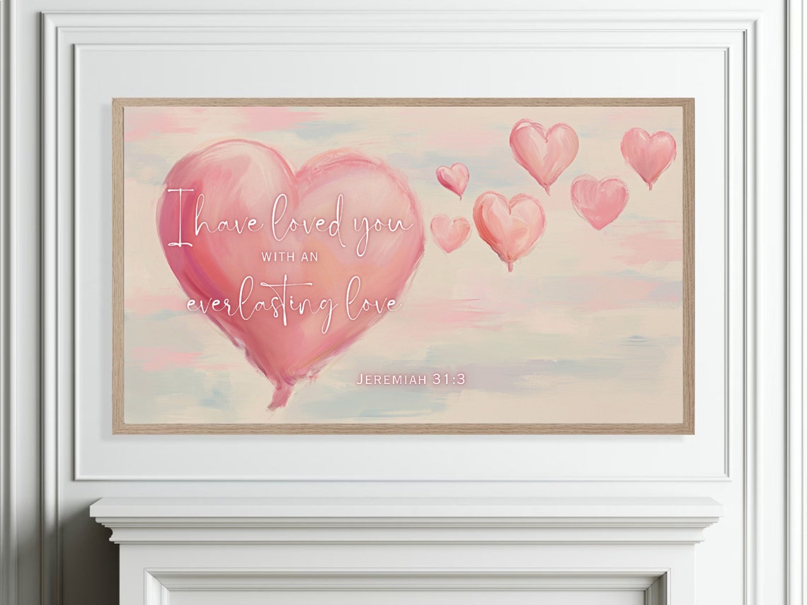 Jeremiah 31 3 I Have Loved You With An Everlasting Love Poster - Image 4