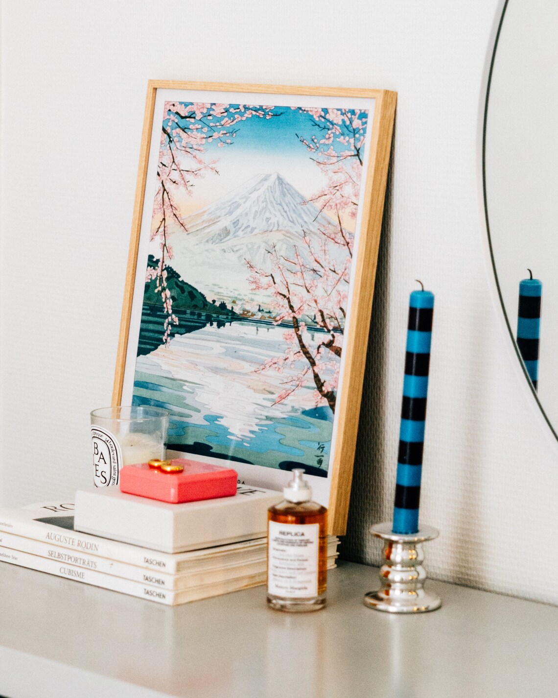 Mount Fuji and Lake Kawaguchi Travel Poster - Image 4