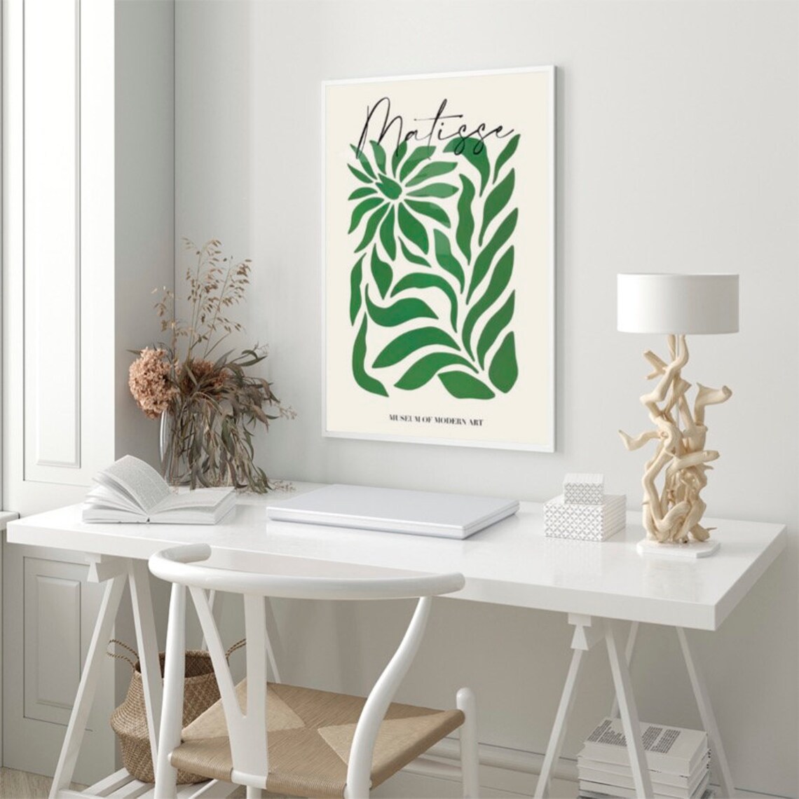 Matisse Abstract Art Poster Print, Museum Modern Art - Image 3