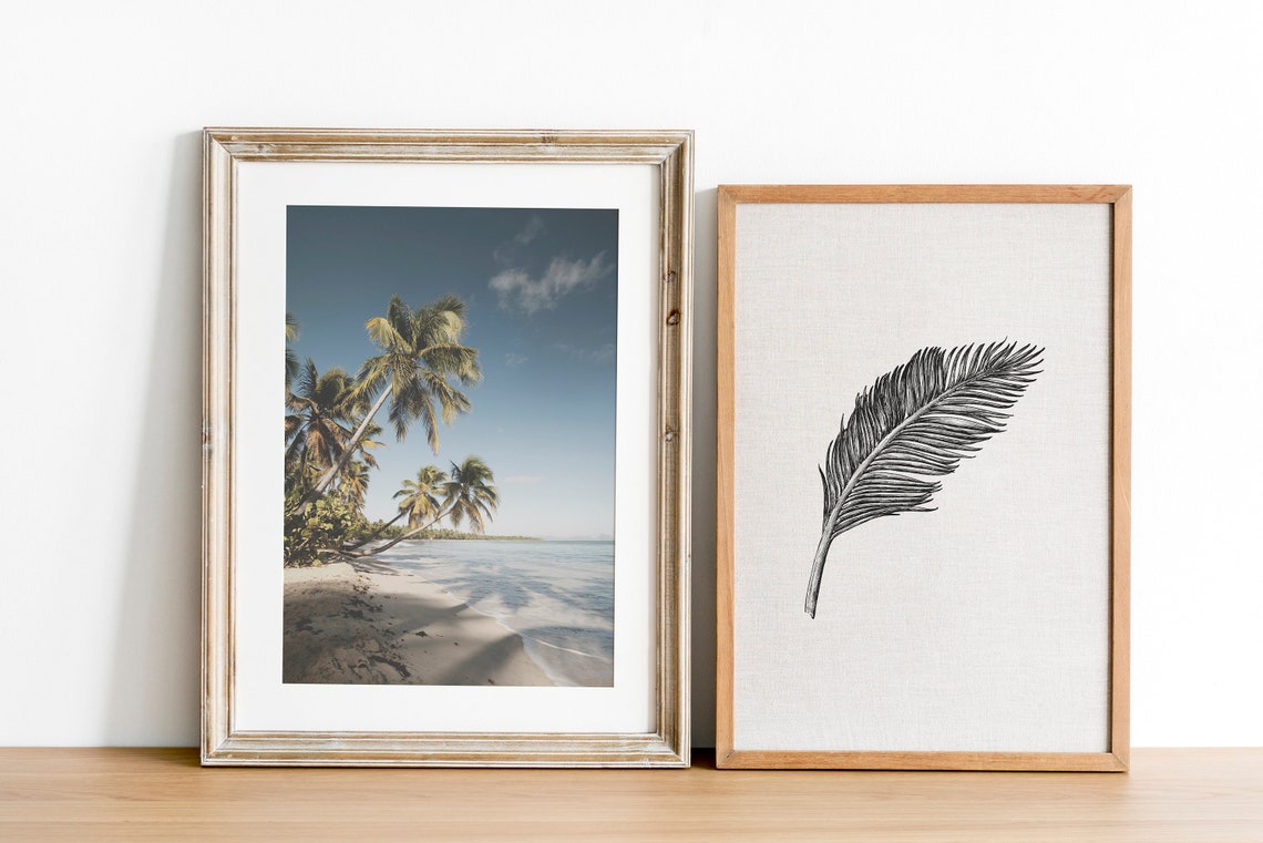 Palm Tree Print Palm Tree Photography Palm Tree Poster Palm Tree Wall Art California Wall Art Wall Art Home Decor Beach Boho Poster - Image 2