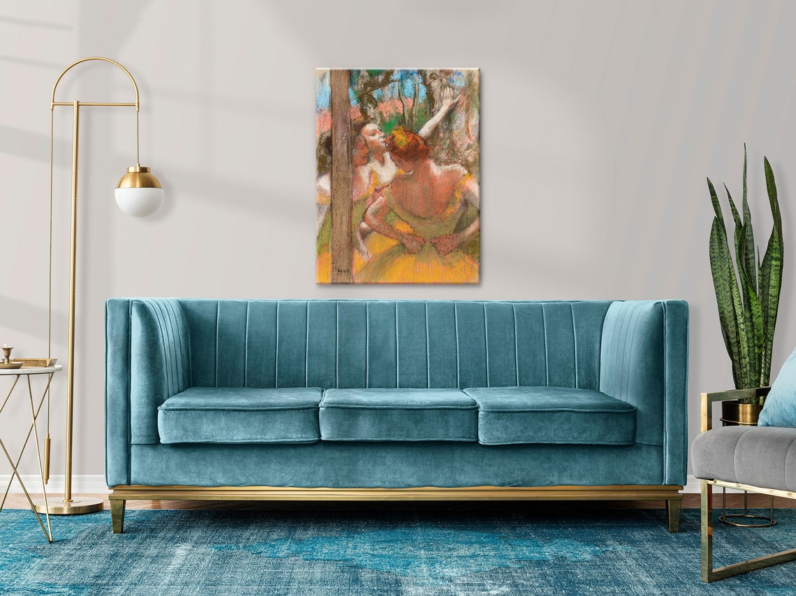 Edgar Degas Dancers 1897 Reproduction Modern Style Impressionism Print Wall Art - Image 2