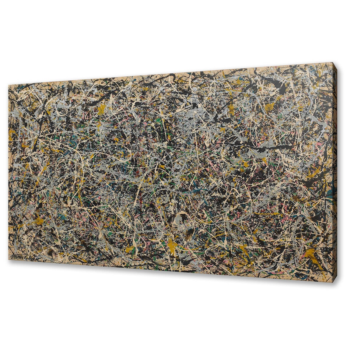 Jackson Pollock Number 1, Modern Decor Art Print