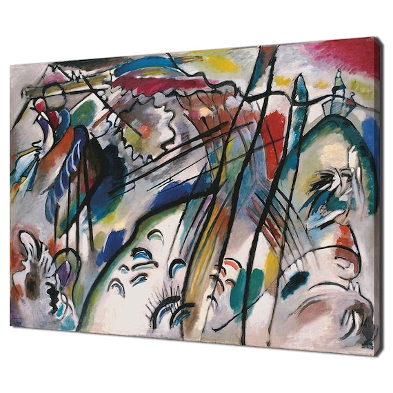 Wassily Kandinsky Improvisation 28 Second Version 1912 Abstract Art Print