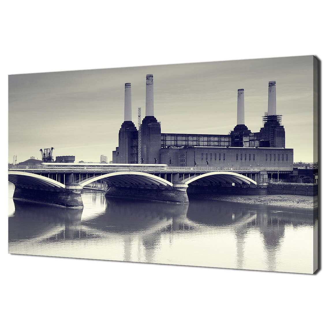 London Battersea Power Station Modern Design Art Print
