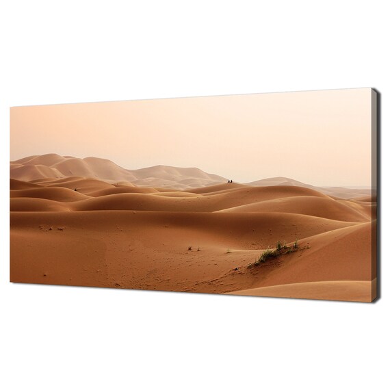 African Desert Sandy Dunes Panoramic Modern Design Home Decor Print Wall Art Picture