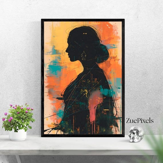 Abstract Mother Illustration Art Highresolution 300 Dpi