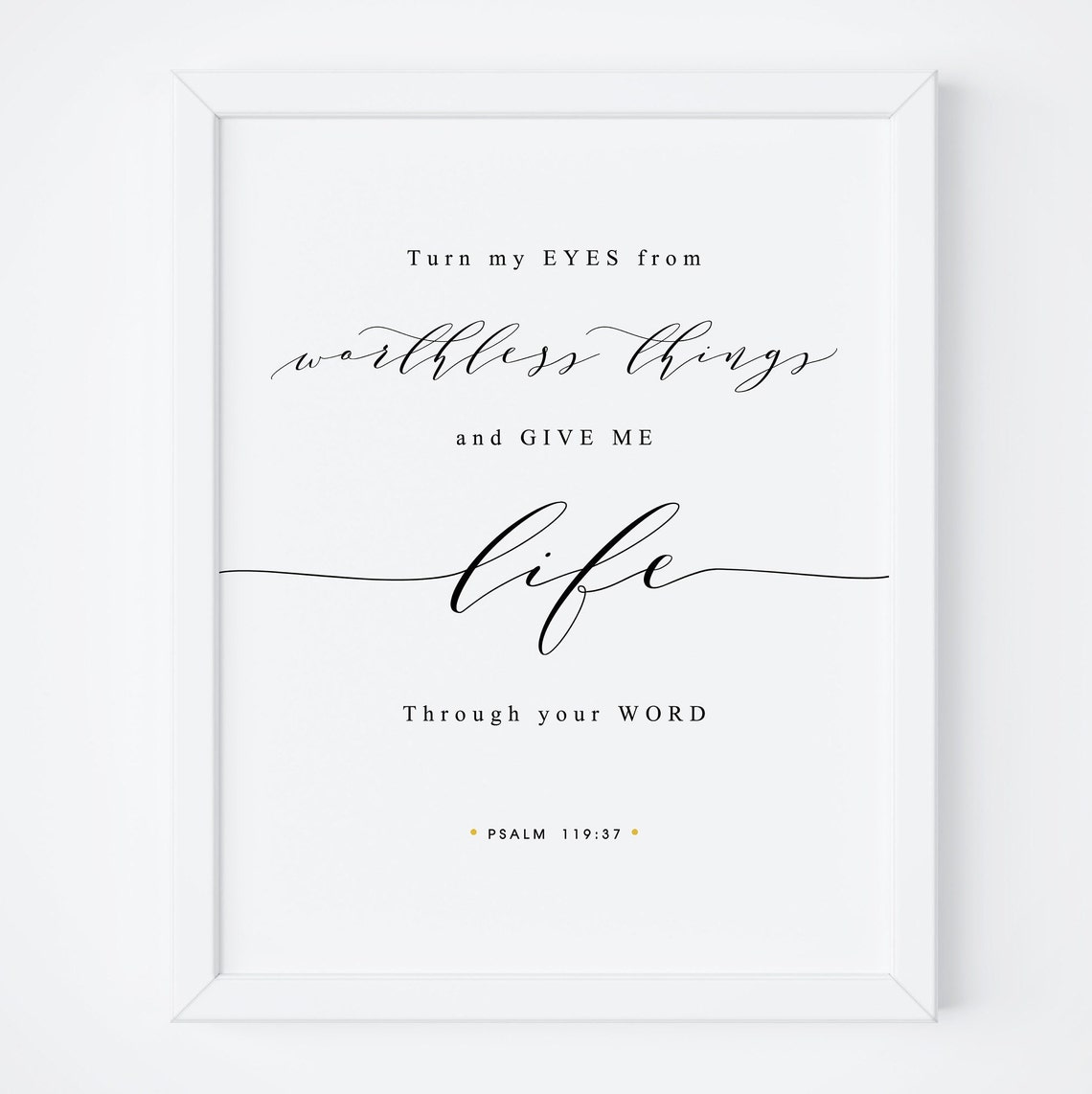 Psalm 11937 Bible Verse Wall Art Bible Verse Prints Bible Verse Art Bedroom Decor Scripture Print Bible Quote