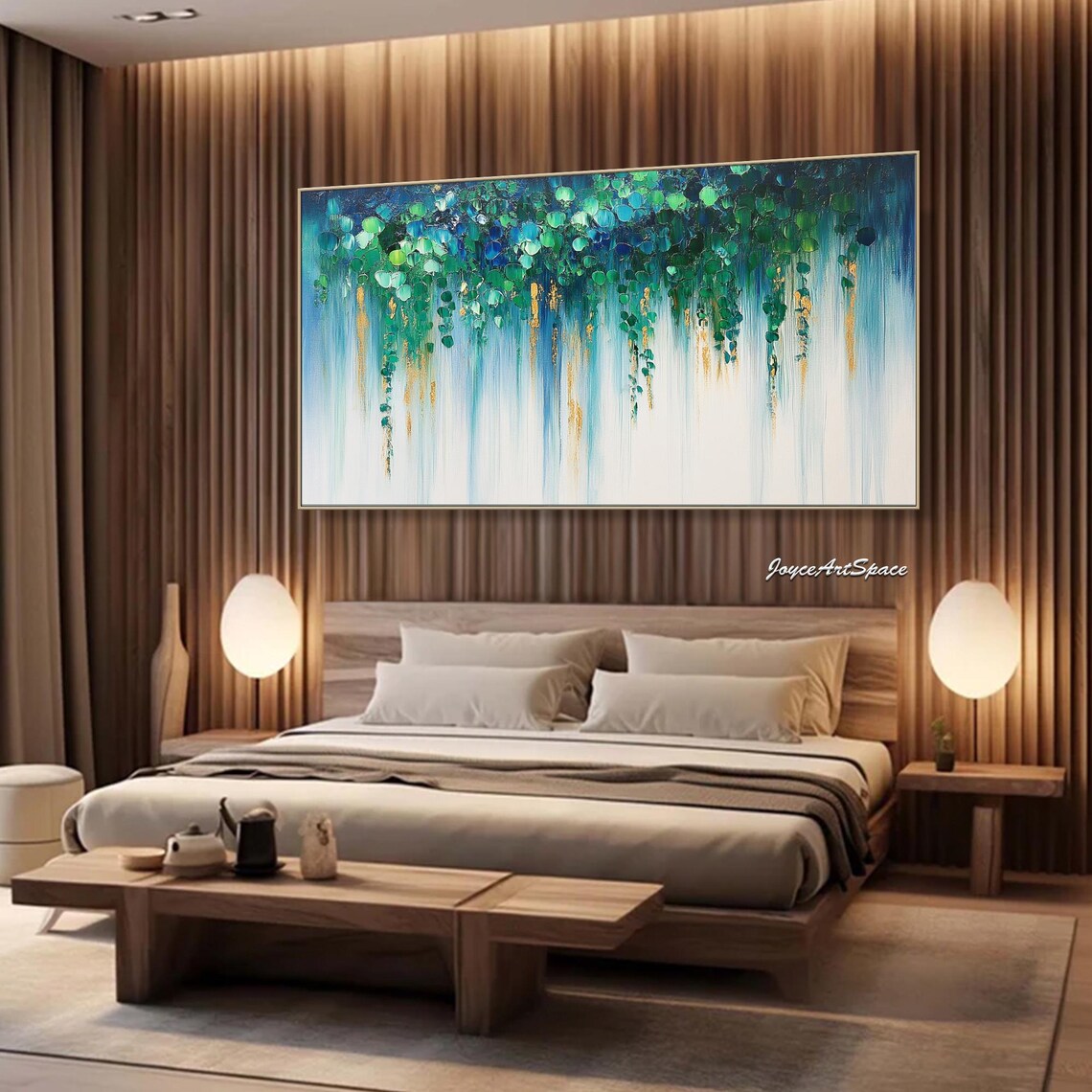 Abstract Tree Oil-Painting-Style Art Print, Modern Decor - Image 5
