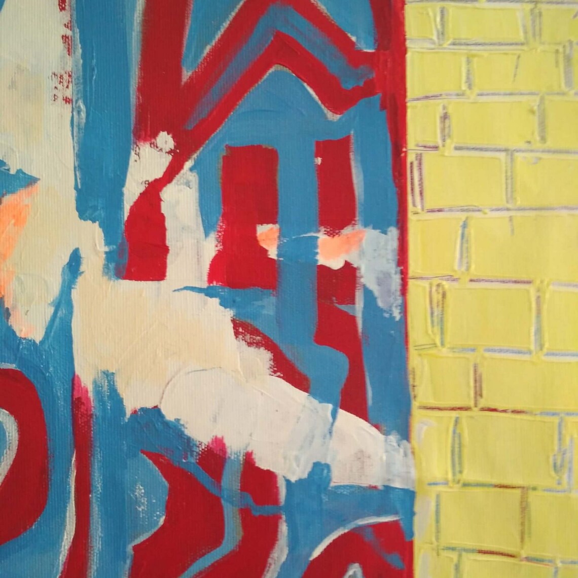 Ron Deri Street Woman Portrait against a Colorful Graffiti Wall Poster - Image 3