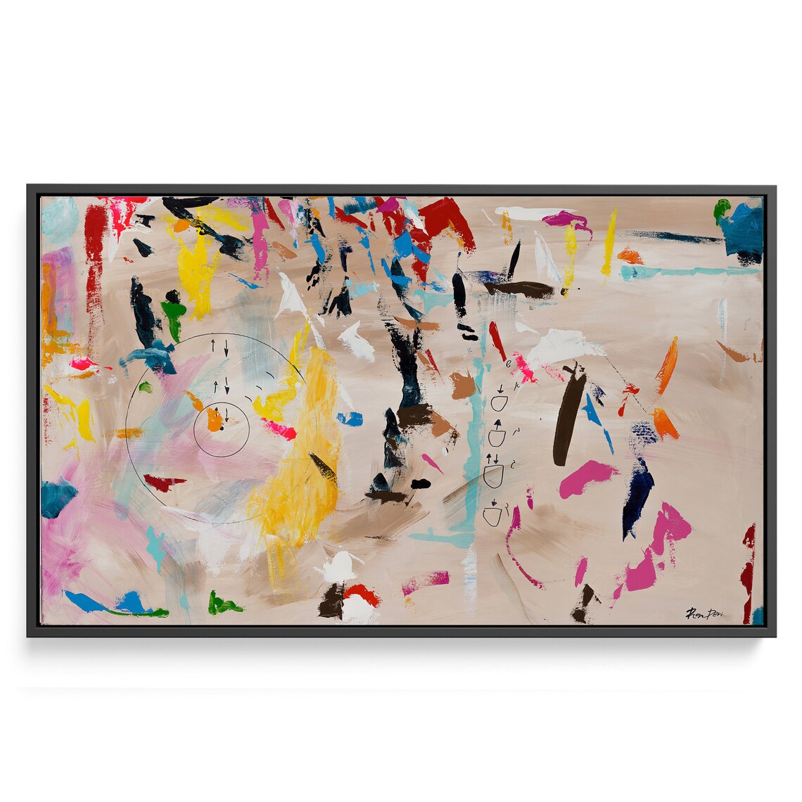 Kabbalah Abstract Modern Art Print, Jewish Artwork - Image 5
