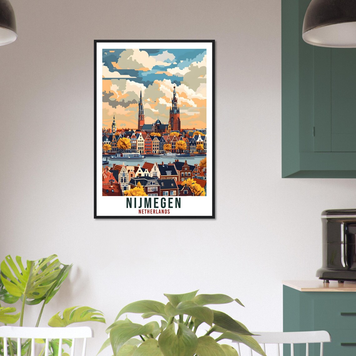 Nijmegen Travel Poster, Holland Wall Art Print - Image 3