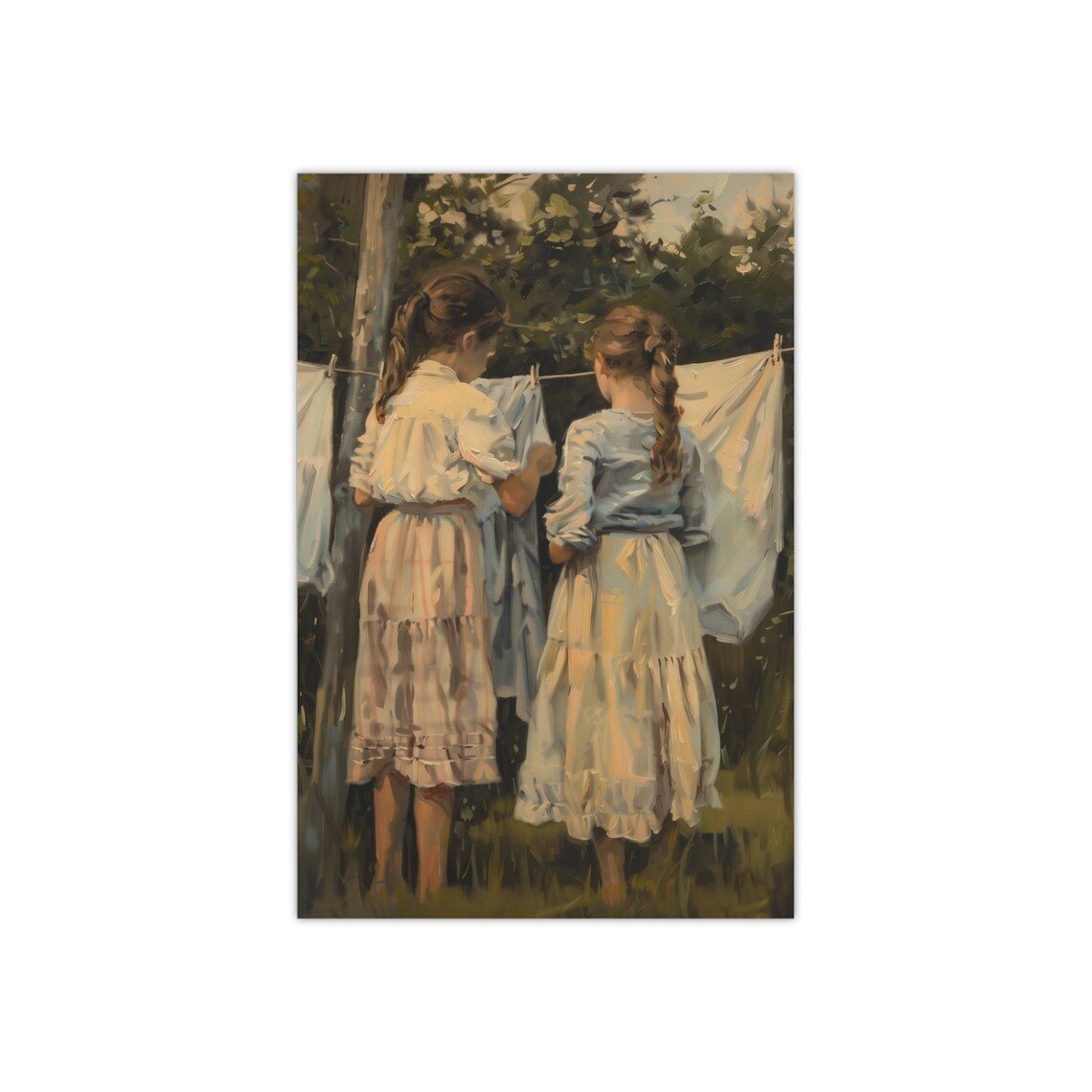 Laundry Room Vintage Farmhouse Decor Art Print - Image 2