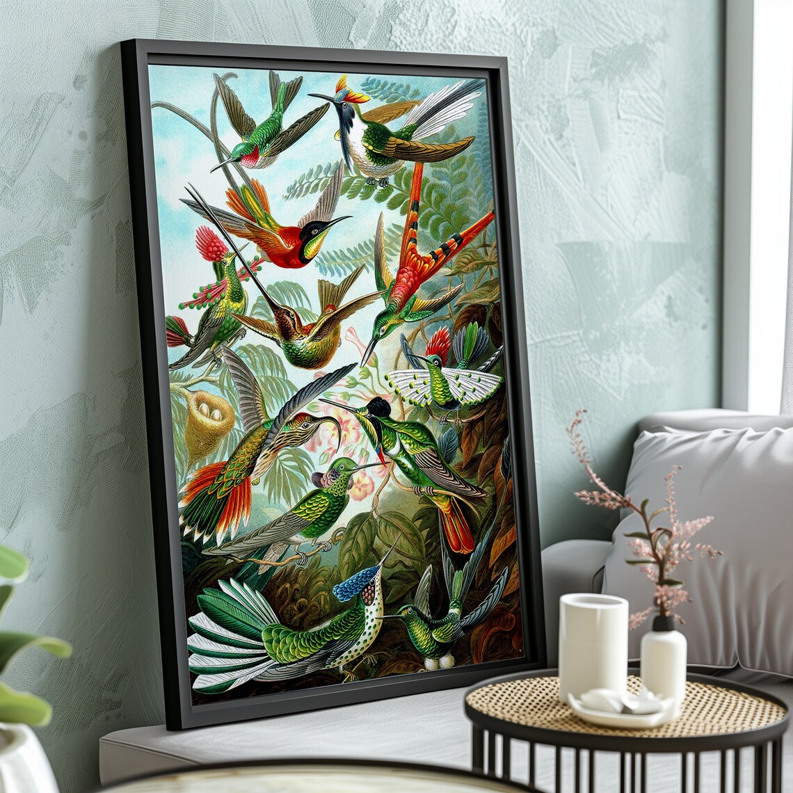 Vintage Birds, Ernst Haeckel Nature Art Print - Image 6