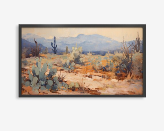 Desert Southwestern Art Print, Nature Landscape