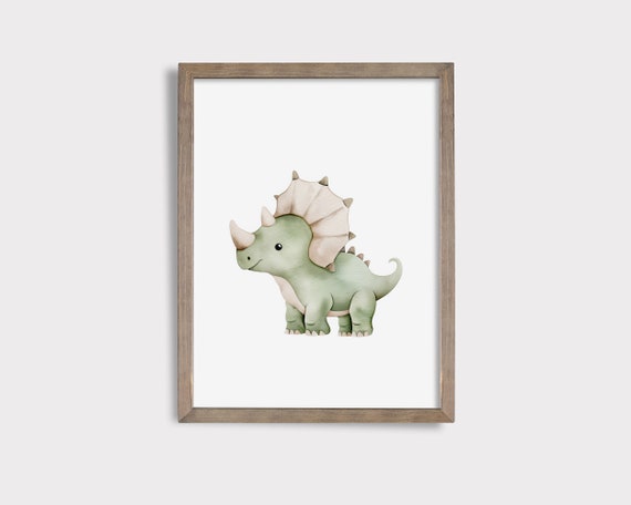 Dinosaur Nursery Print Dino Wall Art Dinosaur Art Dino Nursery Decor Neutral Nursery Print Nursery Wall Art Dino Poster