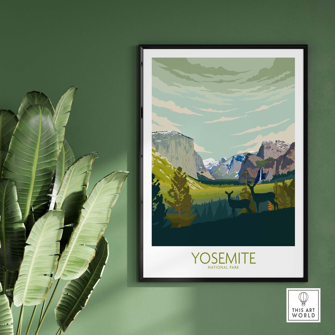 Yosemite National Park Wall Decor Poster - Image 3