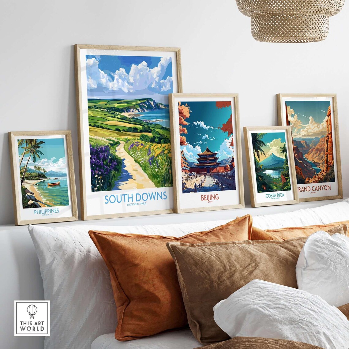 South Downs National Park, England Travel Poster - Image 3