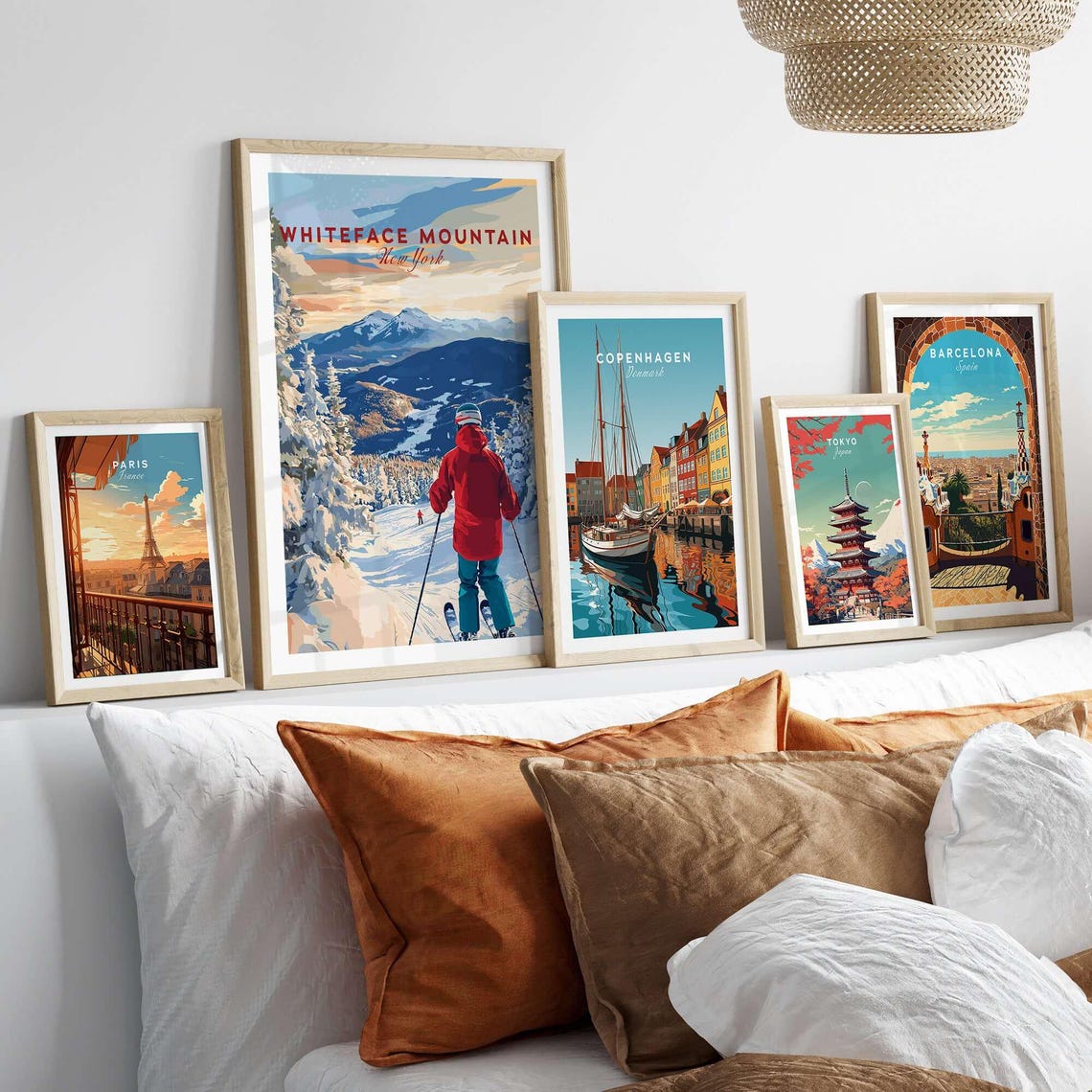Whiteface Ski Resort Poster, Winter Sports Adventure - Image 3