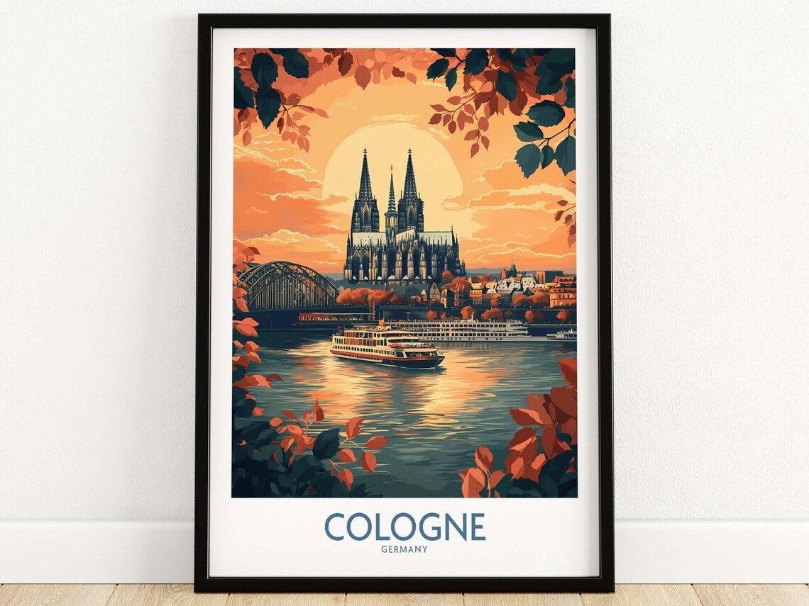 Cologne Hanging Home Decor Gift Art Print