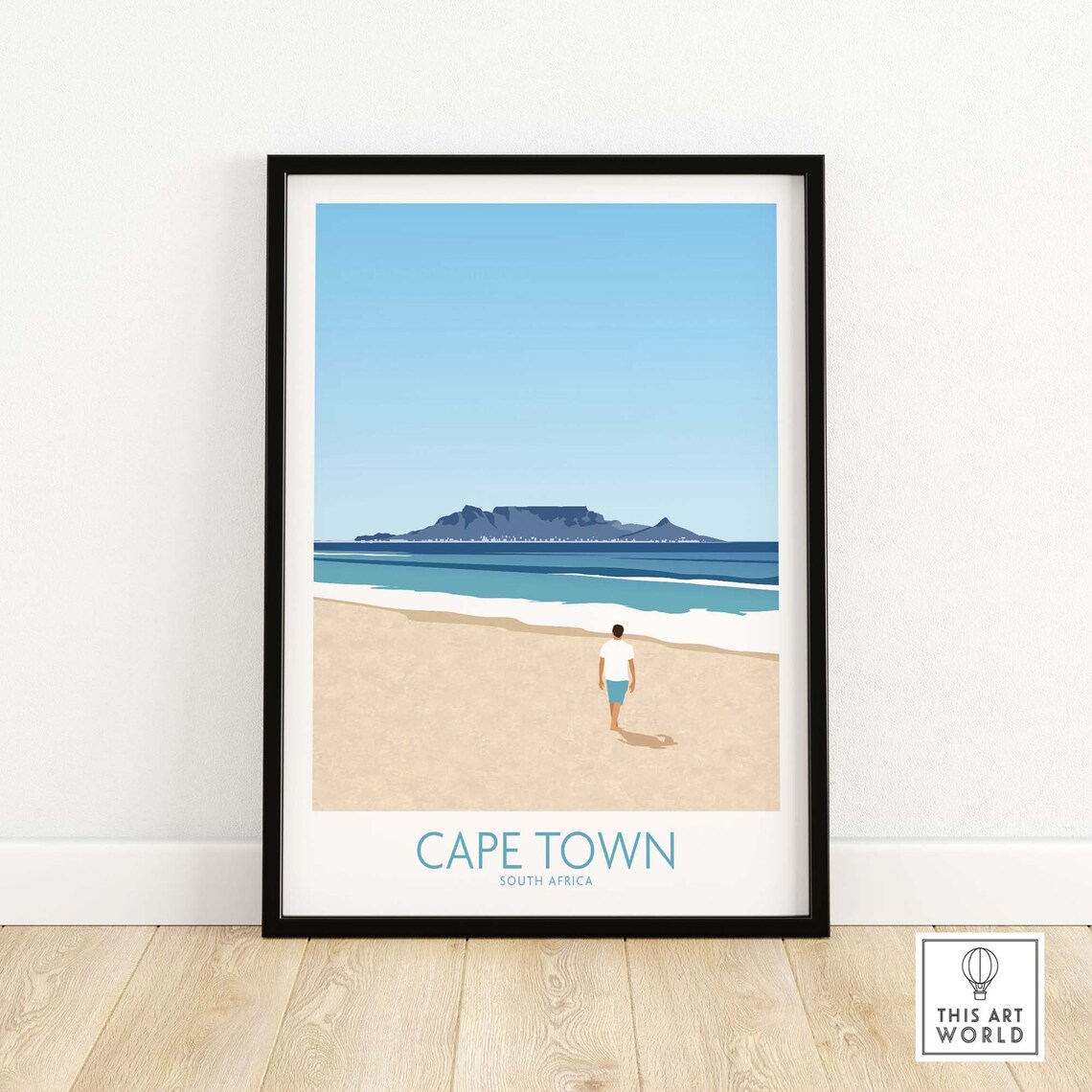 Cape Town Wall Art Print South Africa Poster - Image 3