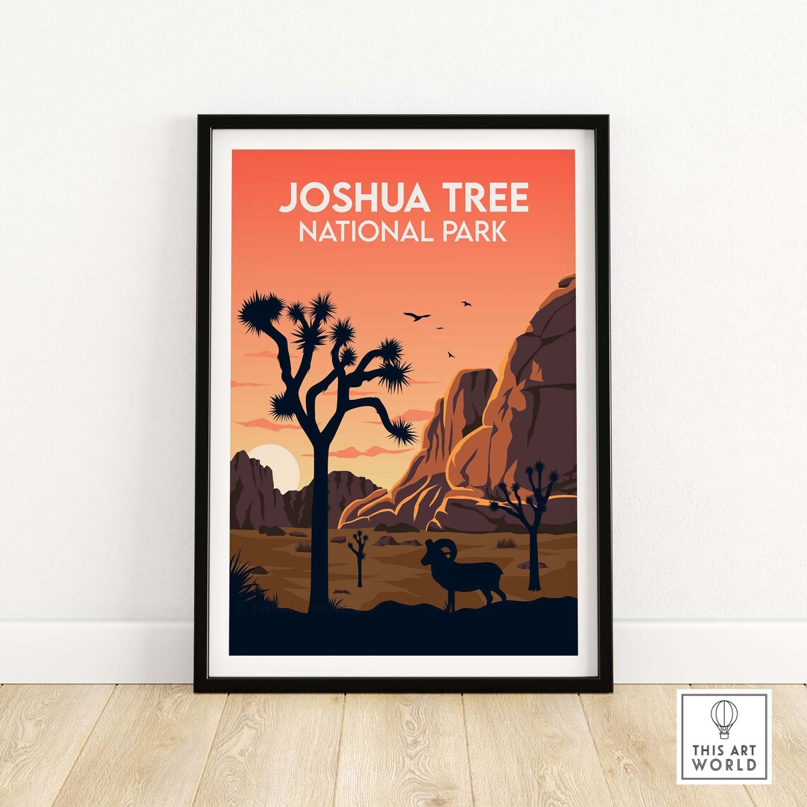 Joshua Tree National Park Poster Art Print