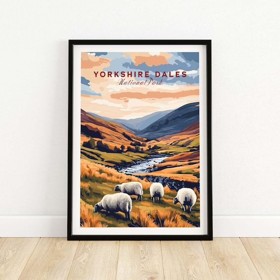 Yorkshire Dales National Park - Travel Poster