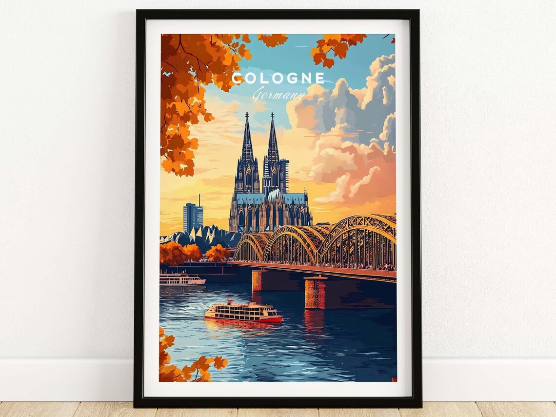Cologne Wall Hanging Home Decor Poster Print